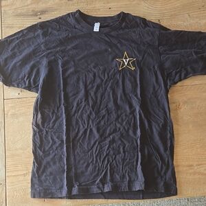 Dave Mathews Black T-Shirt with Gold Star Logo